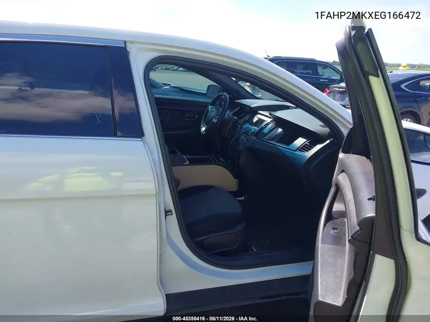 2014 Ford Police Interceptor VIN: 1FAHP2MKXEG166472 Lot: 45350416