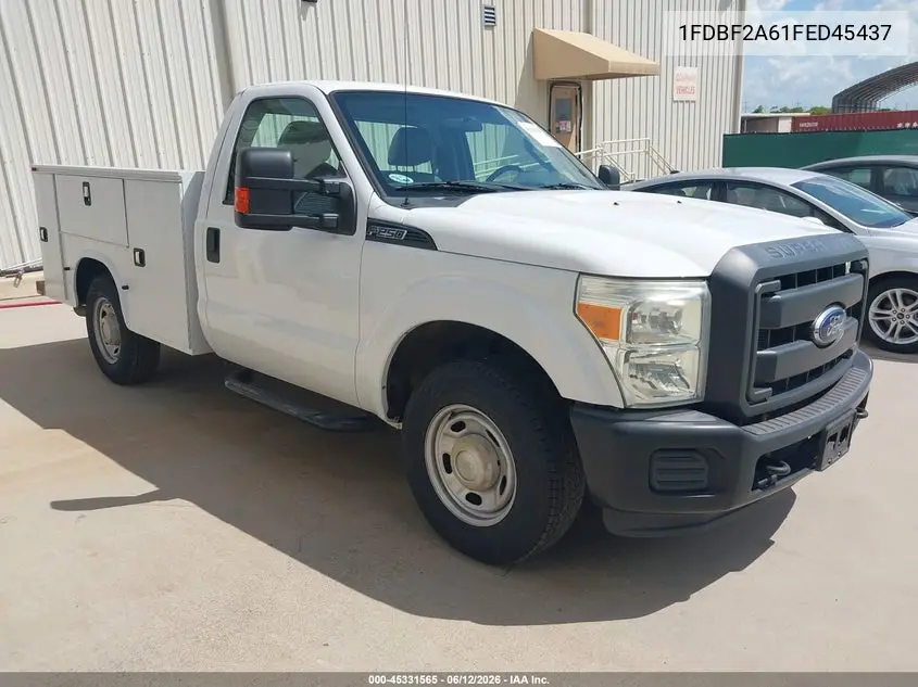 2015 Ford F-250 Xl VIN: 1FDBF2A61FED45437 Lot: 45331565