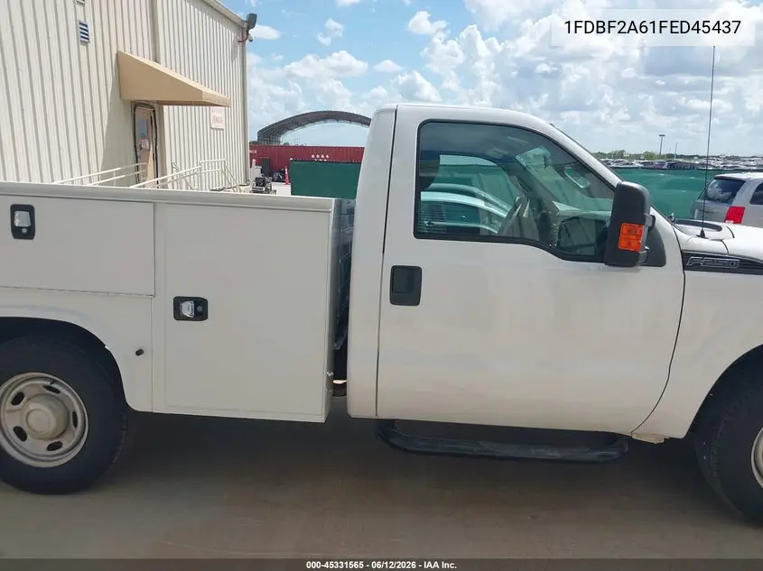 2015 Ford F-250 Xl VIN: 1FDBF2A61FED45437 Lot: 45331565