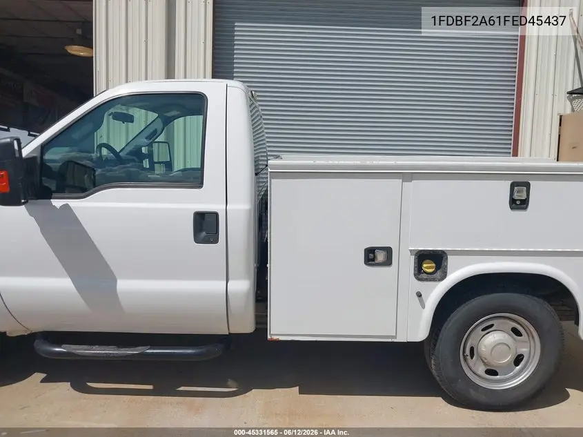 2015 Ford F-250 Xl VIN: 1FDBF2A61FED45437 Lot: 45331565