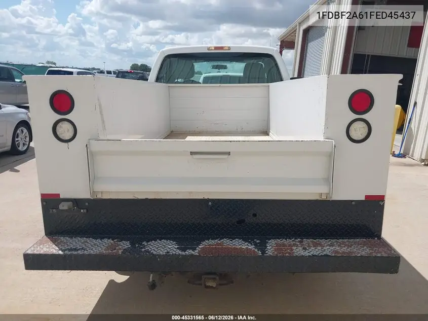 2015 Ford F-250 Xl VIN: 1FDBF2A61FED45437 Lot: 45331565