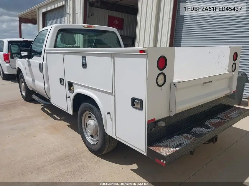 2015 Ford F-250 Xl VIN: 1FDBF2A61FED45437 Lot: 45331565