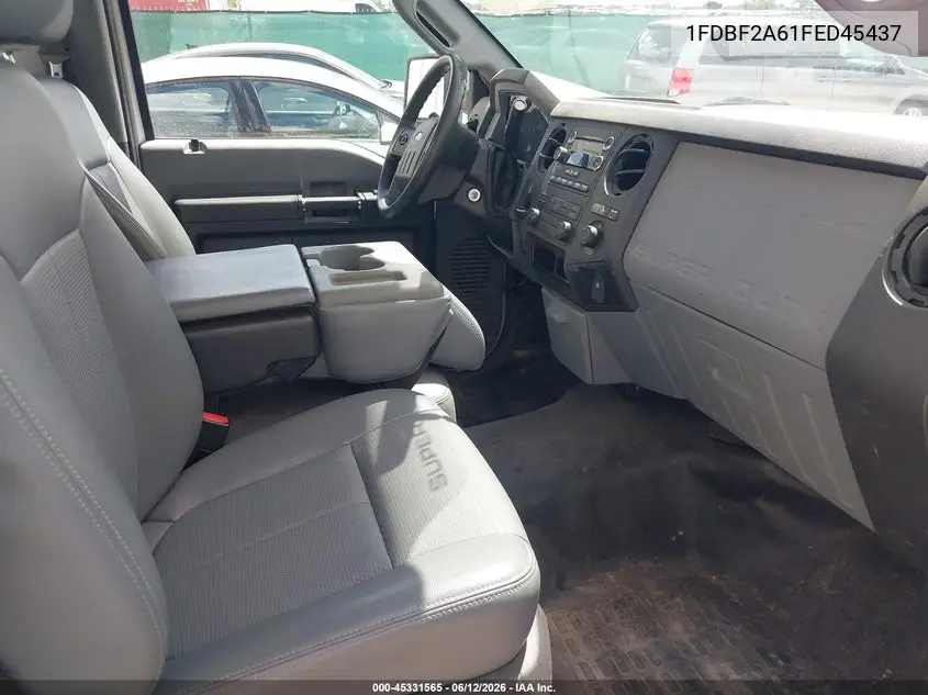 2015 Ford F-250 Xl VIN: 1FDBF2A61FED45437 Lot: 45331565