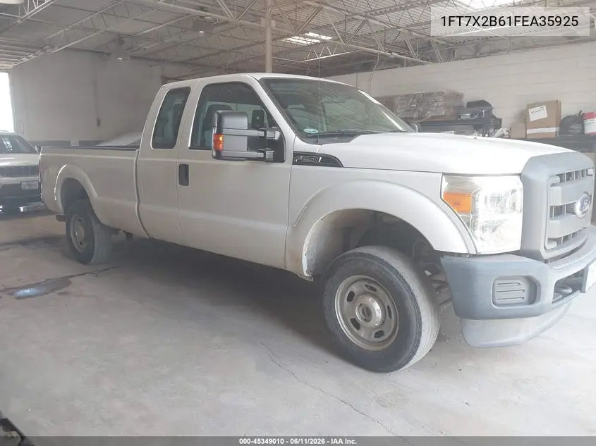 2015 Ford F-250 Xl VIN: 1FT7X2B61FEA35925 Lot: 45349010