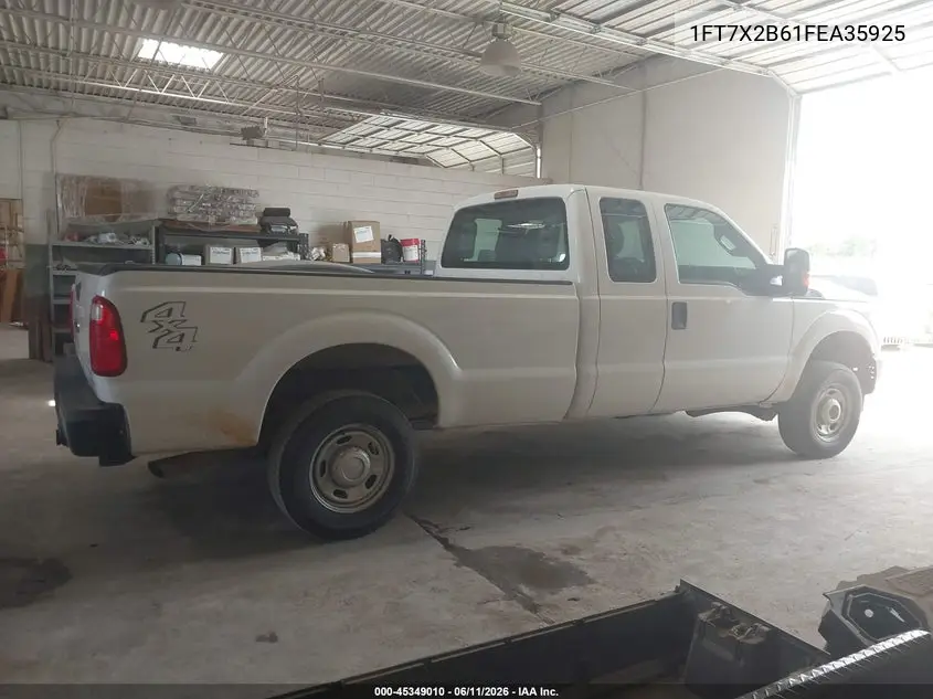 2015 Ford F-250 Xl VIN: 1FT7X2B61FEA35925 Lot: 45349010
