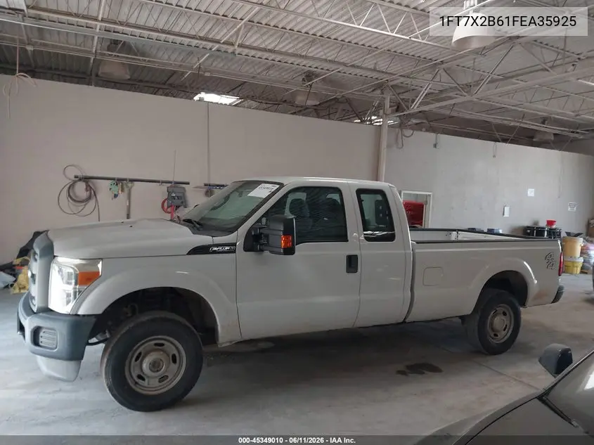 2015 Ford F-250 Xl VIN: 1FT7X2B61FEA35925 Lot: 45349010