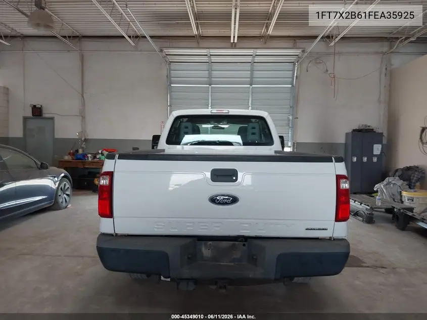 2015 Ford F-250 Xl VIN: 1FT7X2B61FEA35925 Lot: 45349010