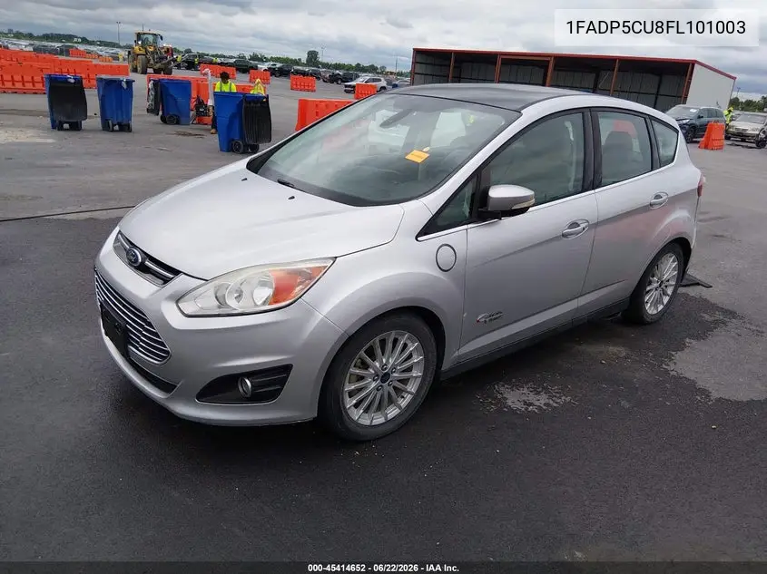 2015 Ford C-Max Energi Sel VIN: 1FADP5CU8FL101003 Lot: 45414652
