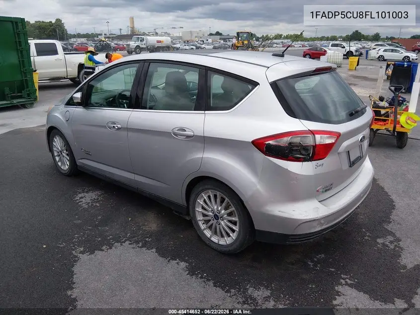 2015 Ford C-Max Energi Sel VIN: 1FADP5CU8FL101003 Lot: 45414652