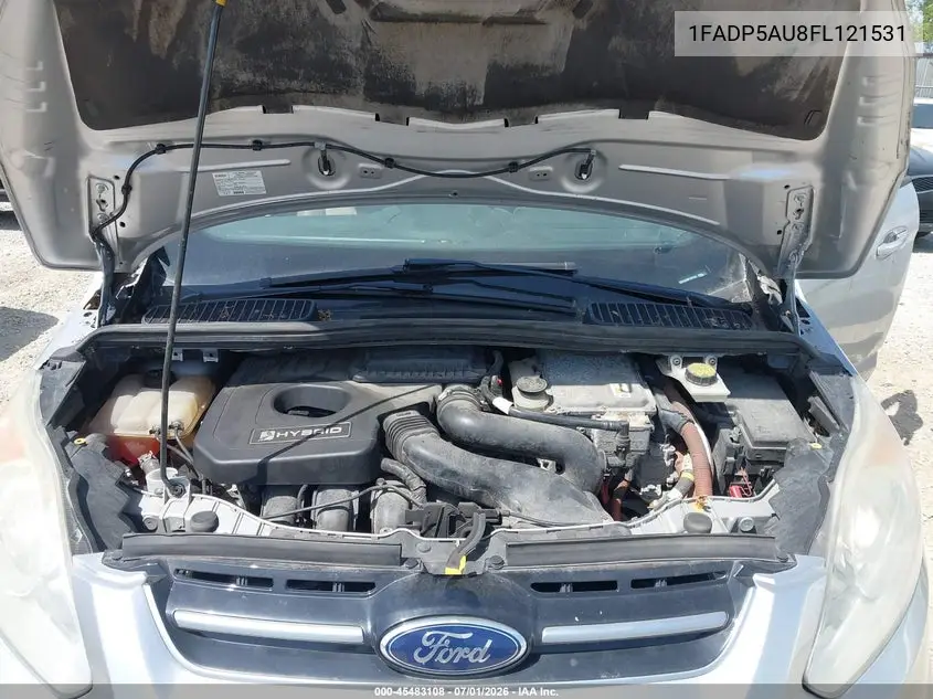 2015 Ford C-Max Hybrid Se VIN: 1FADP5AU8FL121531 Lot: 45483108