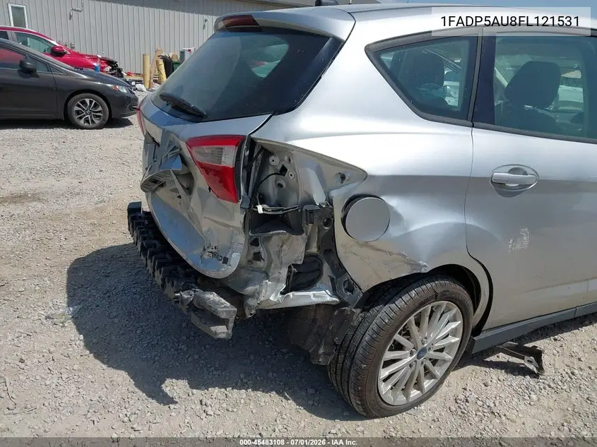 2015 Ford C-Max Hybrid Se VIN: 1FADP5AU8FL121531 Lot: 45483108