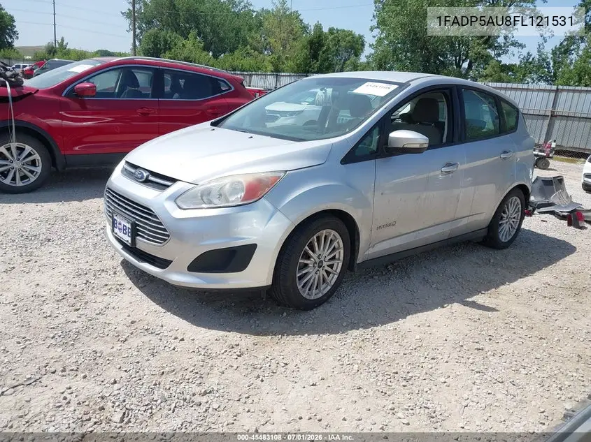 2015 Ford C-Max Hybrid Se VIN: 1FADP5AU8FL121531 Lot: 45483108