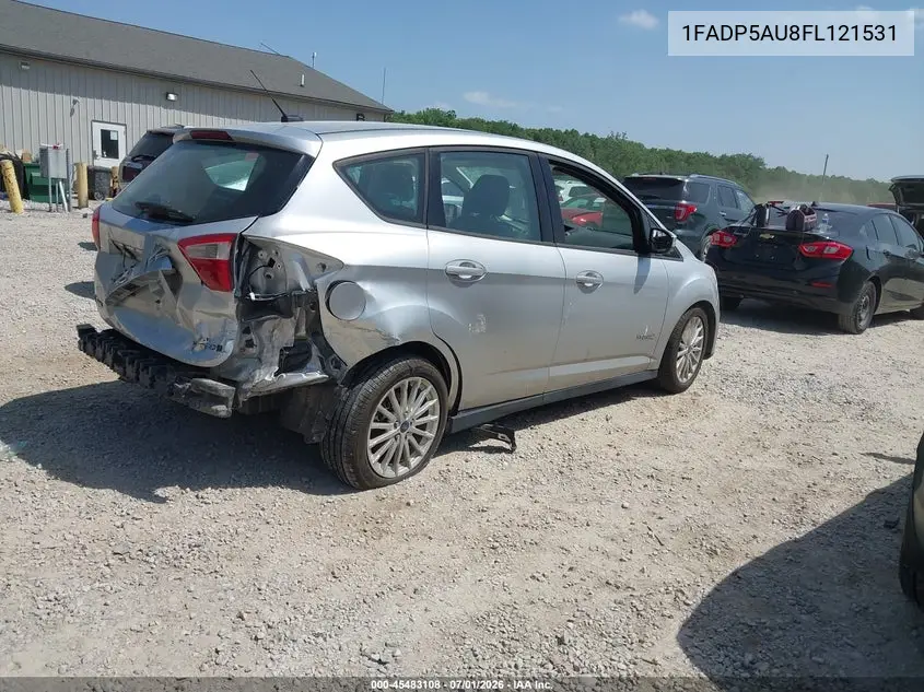 2015 Ford C-Max Hybrid Se VIN: 1FADP5AU8FL121531 Lot: 45483108