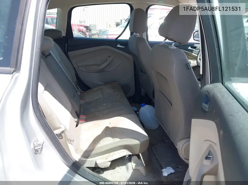 2015 Ford C-Max Hybrid Se VIN: 1FADP5AU8FL121531 Lot: 45483108