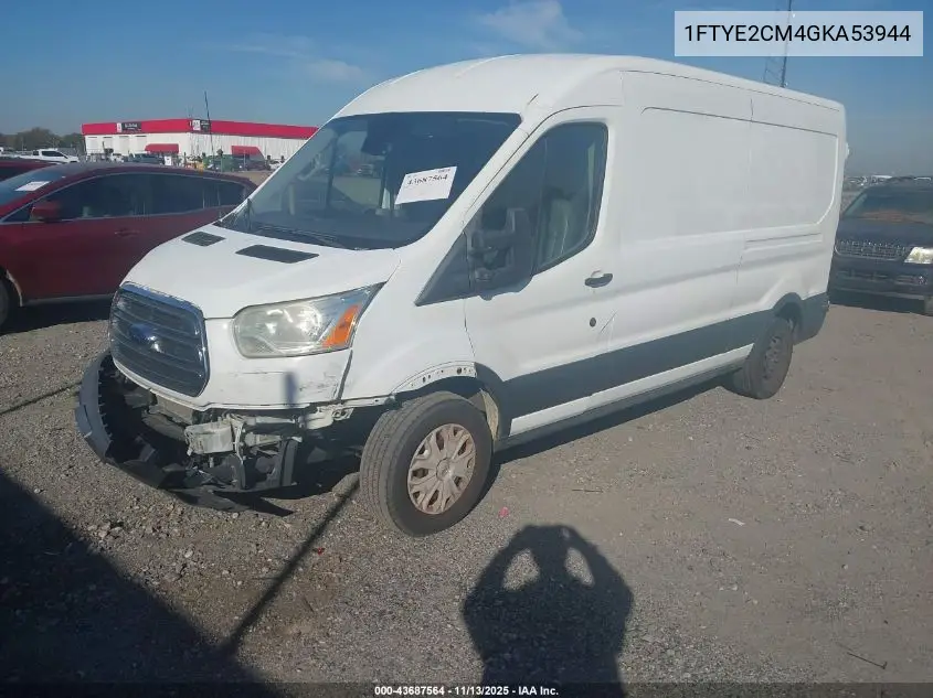 1FTYE2CM4GKA53944 2016 Ford Transit-150