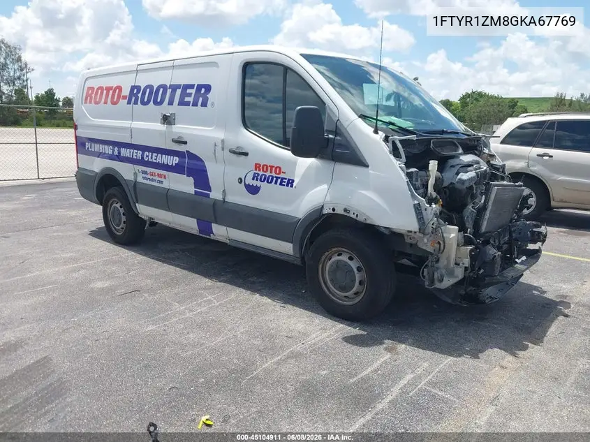 2016 Ford Transit-250 VIN: 1FTYR1ZM8GKA67769 Lot: 45104911