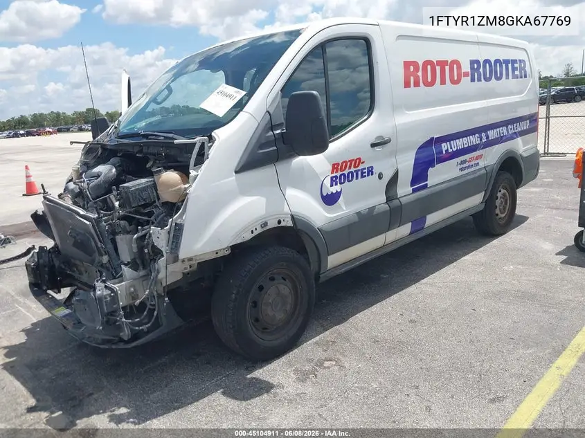2016 Ford Transit-250 VIN: 1FTYR1ZM8GKA67769 Lot: 45104911