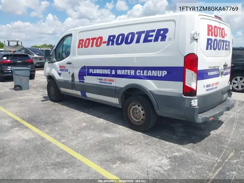2016 Ford Transit-250 VIN: 1FTYR1ZM8GKA67769 Lot: 45104911