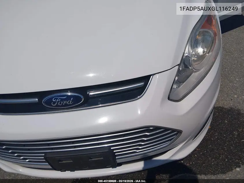 2016 Ford C-Max Hybrid Se VIN: 1FADP5AUXGL116249 Lot: 45159028