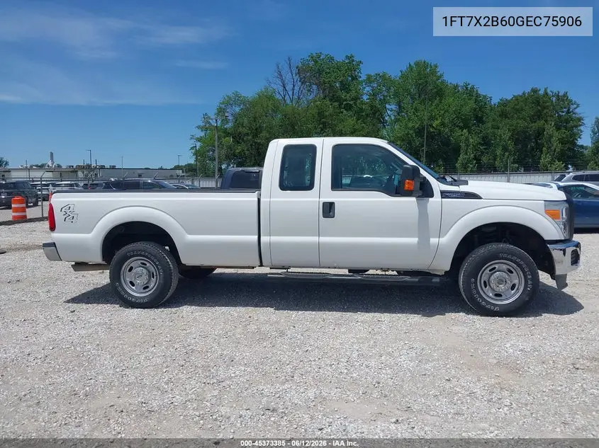 2016 Ford F-250 Xl VIN: 1FT7X2B60GEC75906 Lot: 45373385