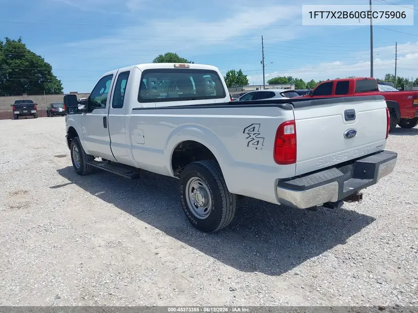 2016 Ford F-250 Xl VIN: 1FT7X2B60GEC75906 Lot: 45373385