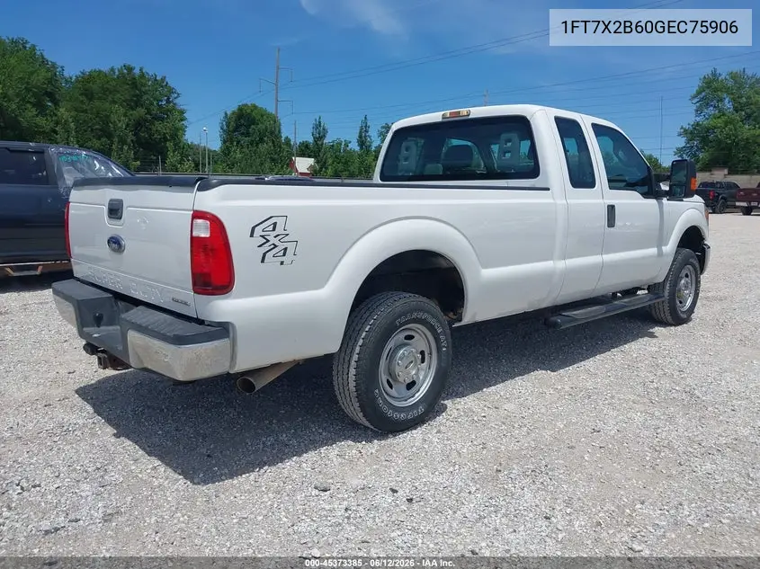 2016 Ford F-250 Xl VIN: 1FT7X2B60GEC75906 Lot: 45373385