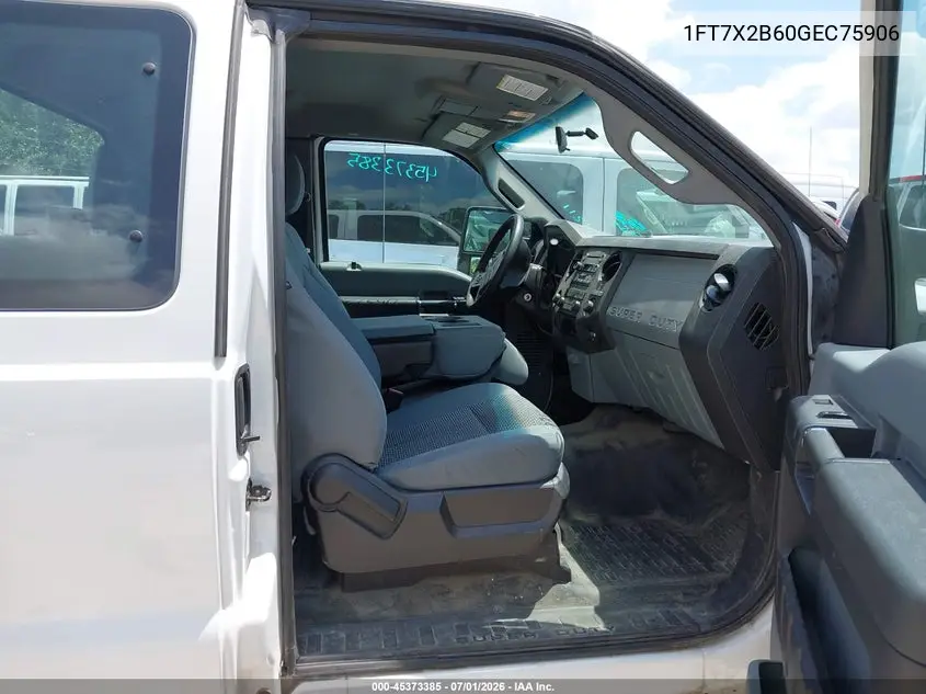 2016 Ford F-250 Xl VIN: 1FT7X2B60GEC75906 Lot: 45373385