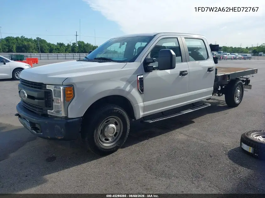 2017 Ford F-250 Xl VIN: 1FD7W2A62HED72767 Lot: 45293393