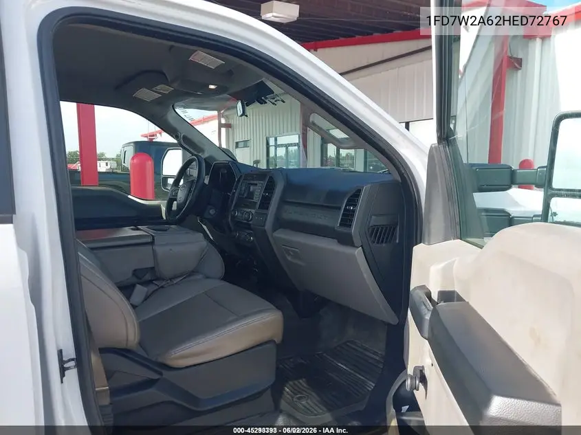 2017 Ford F-250 Xl VIN: 1FD7W2A62HED72767 Lot: 45293393