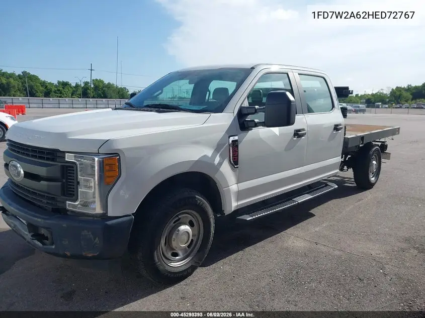 2017 Ford F-250 Xl VIN: 1FD7W2A62HED72767 Lot: 45293393