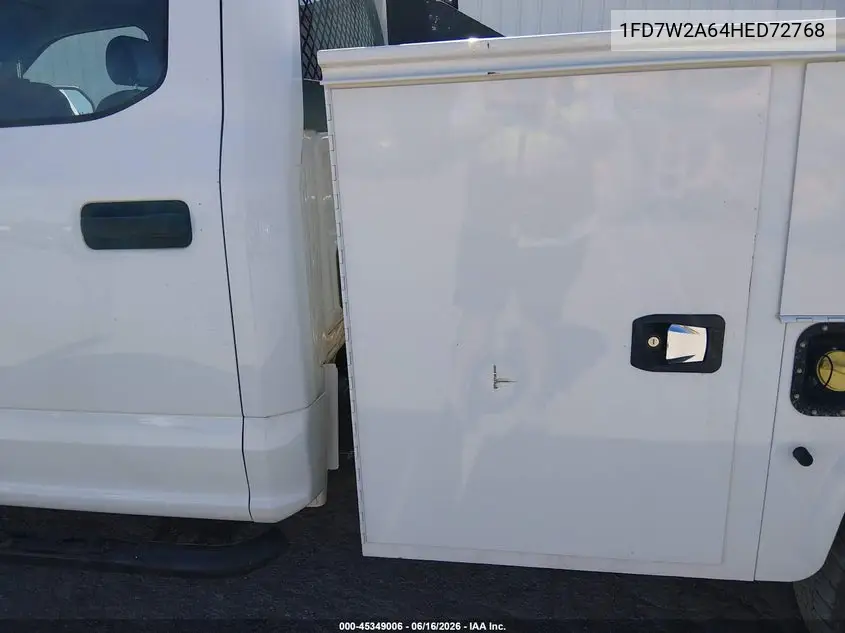 2017 Ford F-250 Xl VIN: 1FD7W2A64HED72768 Lot: 45349006