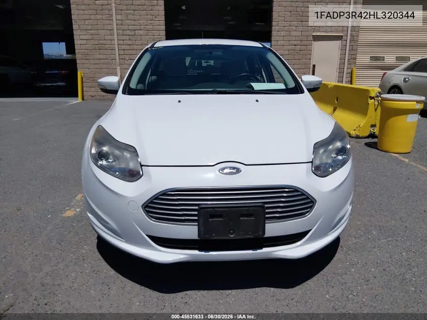 2017 Ford Focus Electric VIN: 1FADP3R42HL320344 Lot: 45531633