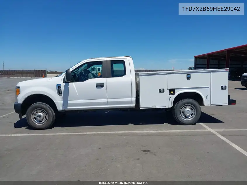 2017 Ford F-250 Xl VIN: 1FD7X2B69HEE29042 Lot: 45581171