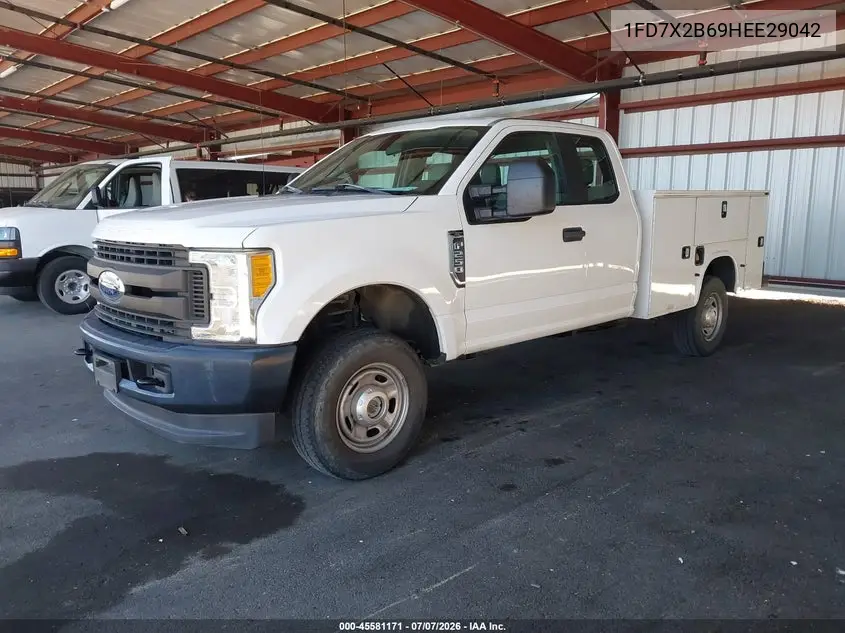 2017 Ford F-250 Xl VIN: 1FD7X2B69HEE29042 Lot: 45581171