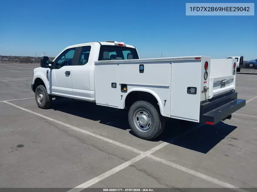 2017 Ford F-250 Xl VIN: 1FD7X2B69HEE29042 Lot: 45581171
