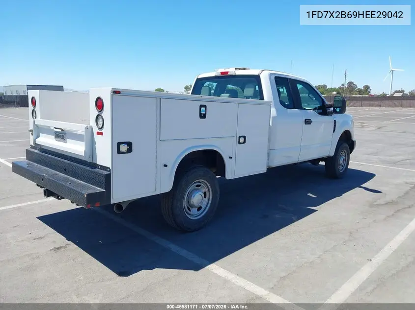 2017 Ford F-250 Xl VIN: 1FD7X2B69HEE29042 Lot: 45581171