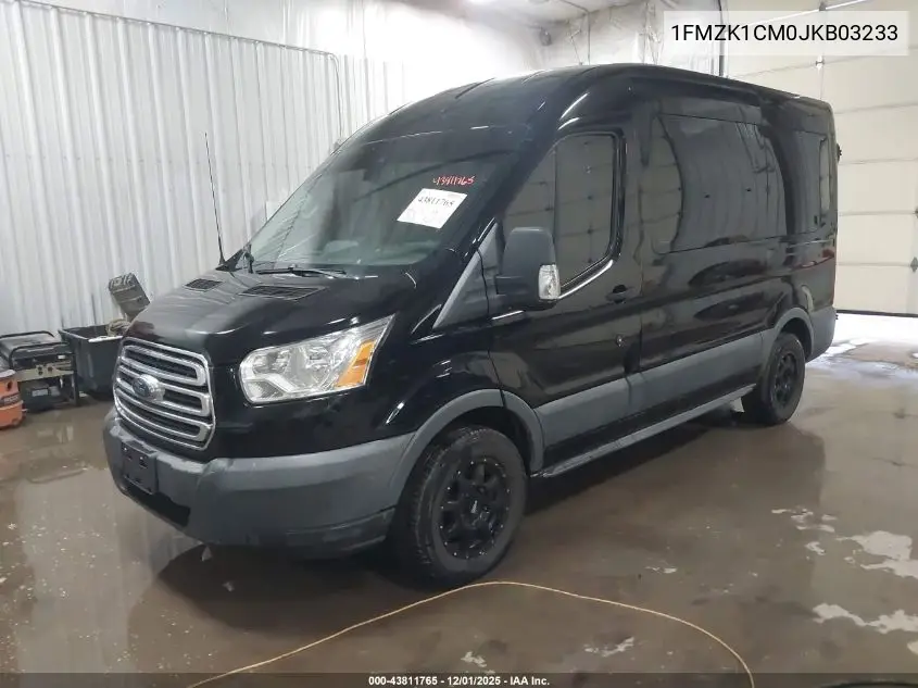 1FMZK1CM0JKB03233 2018 Ford Transit-150 Xlt