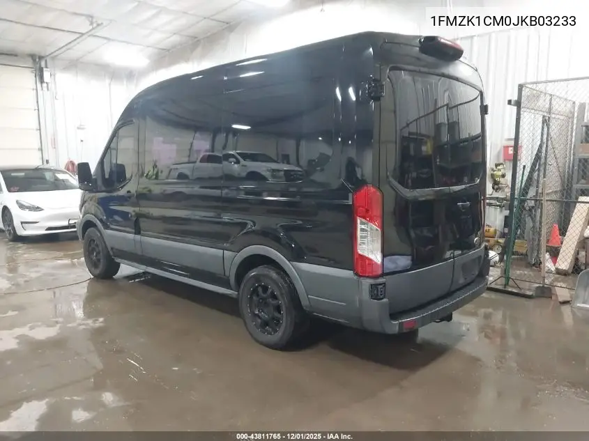 1FMZK1CM0JKB03233 2018 Ford Transit-150 Xlt