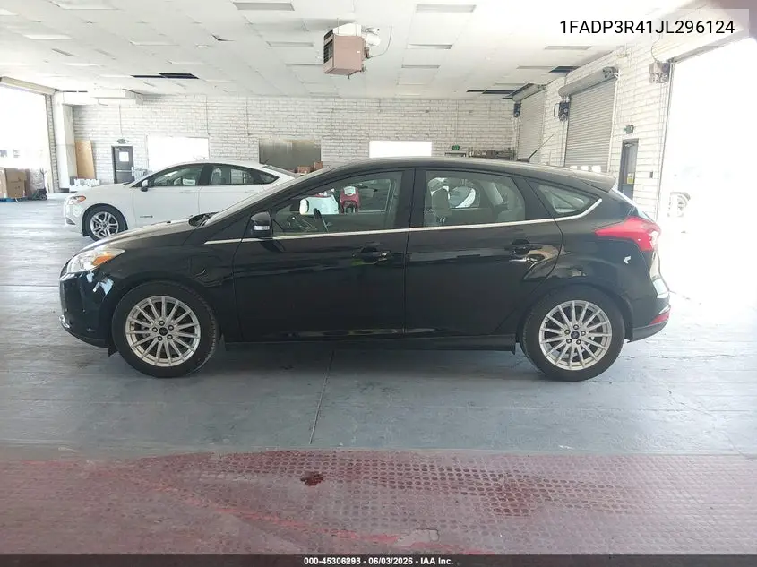 2018 Ford Focus Electric VIN: 1FADP3R41JL296124 Lot: 45306293