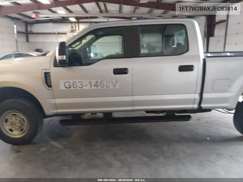 2018 Ford F-250 King Ranch/Lariat/Platinum/Xl/Xlt VIN: 1FT7W2B6XJEC83814 Lot: 45418443