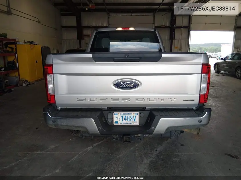 2018 Ford F-250 King Ranch/Lariat/Platinum/Xl/Xlt VIN: 1FT7W2B6XJEC83814 Lot: 45418443