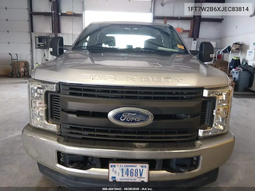 2018 Ford F-250 King Ranch/Lariat/Platinum/Xl/Xlt VIN: 1FT7W2B6XJEC83814 Lot: 45418443