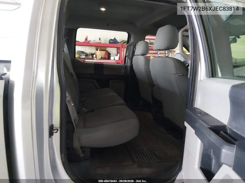 2018 Ford F-250 King Ranch/Lariat/Platinum/Xl/Xlt VIN: 1FT7W2B6XJEC83814 Lot: 45418443