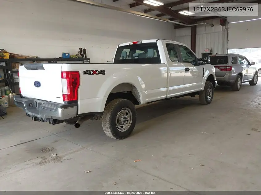 2018 Ford F-250 Lariat/Xl/Xlt VIN: 1FT7X2B63JEC69976 Lot: 45484430