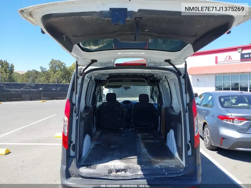 2018 Ford Transit Connect Xl VIN: NM0LE7E71J1375269 Lot: 45529699