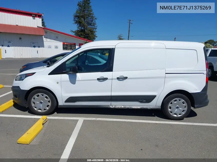 2018 Ford Transit Connect Xl VIN: NM0LE7E71J1375269 Lot: 45529699