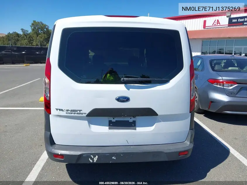 2018 Ford Transit Connect Xl VIN: NM0LE7E71J1375269 Lot: 45529699