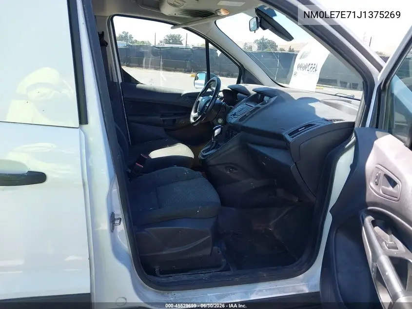 2018 Ford Transit Connect Xl VIN: NM0LE7E71J1375269 Lot: 45529699