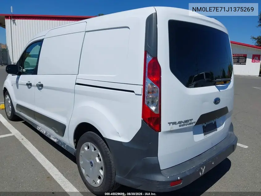 2018 Ford Transit Connect Xl VIN: NM0LE7E71J1375269 Lot: 45529699