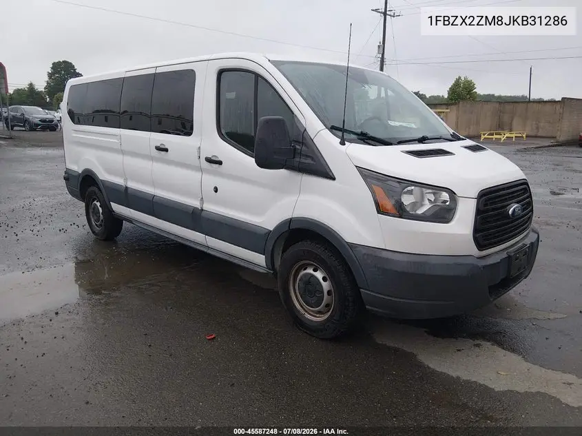 2018 Ford Transit-350 Xl VIN: 1FBZX2ZM8JKB31286 Lot: 45587248